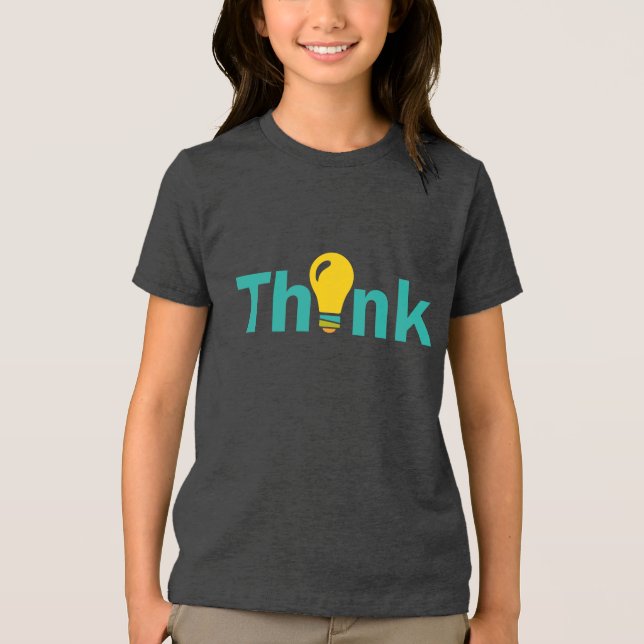 Denken Tri-Blend Shirt (Vorderseite)