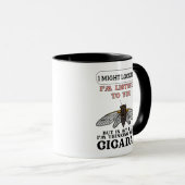 Denken über Cicadas Tasse (VorderseiteRechts)