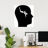 Denken über das Scuba Diving Poster (Heimbüro)