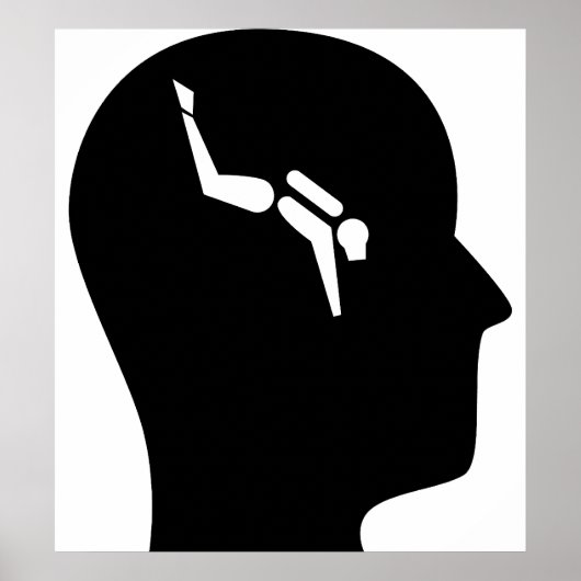 Denken über das Scuba Diving Poster (Vorne)