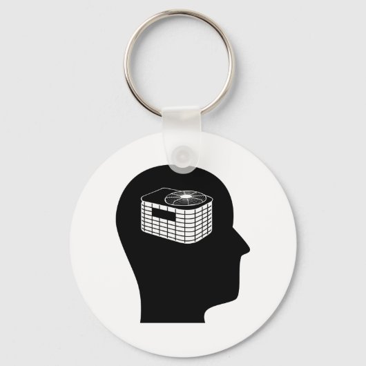 Denken über die HVAC Schlüsselanhänger (Vorderseite)