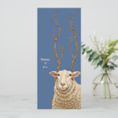 Denken über Ewe-Karte Ankündigung (Stehend Vorderseite)