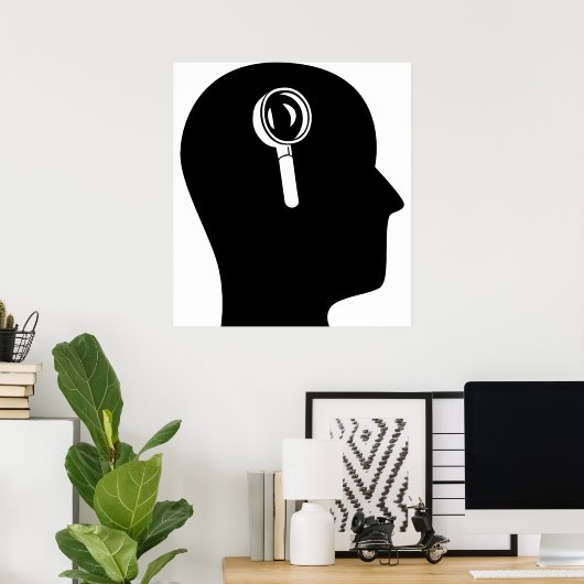 Denken über forensische Wissenschaft Poster (Heimbüro)