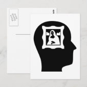 Denken über Kunstgeschichte Postkarte (Vorne/Hinten)