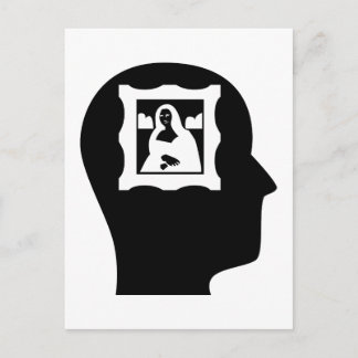 Denken über Kunstgeschichte Postkarte