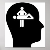 Denken über Massage Poster (Vorne)