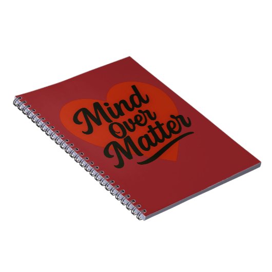 Denken über Materie - Stärke beginnt innerhalb Notizblock (Rechte Seite)