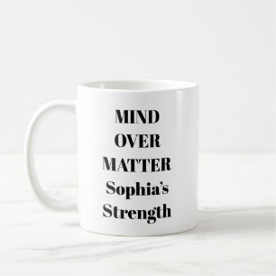 Denken über Motivierend Tasse