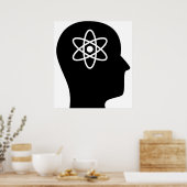 Denken über Physik Poster (Küche)