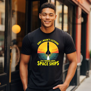 Denken über Raumschiffe T-Shirt