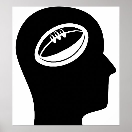 Denken über Rugby Poster (Vorne)