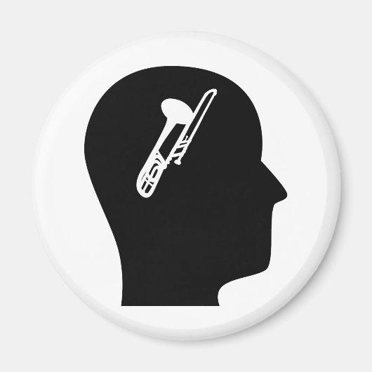 Denken über Trombone Magnet (Vorne)
