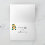 Denken und Senden unserer Liebe Karte (Innenseite)