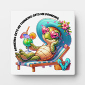 Denken und Trinken Fotoplatte (Vorderseite)