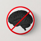 Denken verboten! button (Vorderseite)