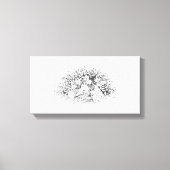 Denken - Vintage Image Leinwanddruck (Vorderseite)