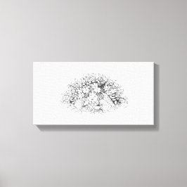 Denken - Vintage Image Leinwanddruck