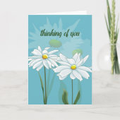 Denken von Daisies Karte (Vorderseite)