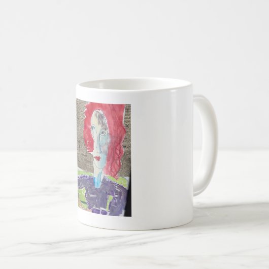 Denken von Modigliani Kaffeetasse (VorderseiteRechts)