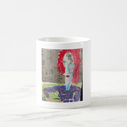 Denken von Modigliani Kaffeetasse (Mittel)
