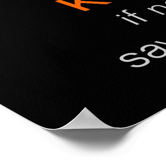 DENKEN - vor dem Sprechen, Text oder Postposter Poster (Ecke)