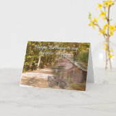 Denken zurück BD 146 z Karte (Gelbe Blume)