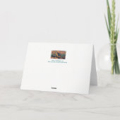 "Denkend an Sie" färbt /Fall earthtones Karte (Rückseite)