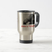 Denkende Affe-Tasse Reisebecher (VorderseiteRechts)