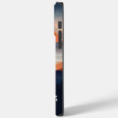 Denkende Logos - Smoky-Gebirgsdesign Case-Mate iPhone Hülle (Rückseite / Links)