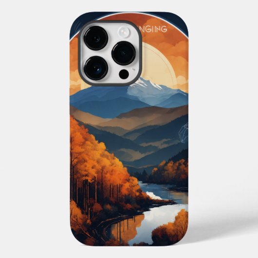 Denkende Logos - Smokygebirge Case-Mate iPhone Hülle (Rückseite)