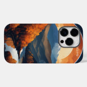 Denkende Logos - Smokygebirge Case-Mate iPhone Hülle (Rückseite (Horizontal))
