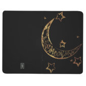 Denkende Mond n Rückseite Taschennotizbuch (Vorderseite)