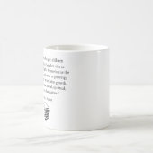 "Denkende Rassen denken" Charlotte Mason zitiert T Kaffeetasse (Mittel)