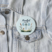 Denkende Reise - Dragonfly Natur Button (Beispiel)