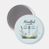 Denkende Reise - Dragonfly Natur Magnet (Vorderseite/Rückseite)