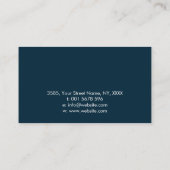 Denkende Zweige - Der Hirnbaum Visitenkarte (Rückseite)