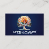 Denkende Zweige - Der Hirnbaum Visitenkarte (Vorderseite)