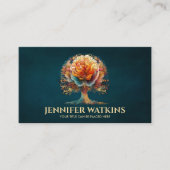 Denkende Zweige - Der Hirnbaum Visitenkarte (Vorderseite)