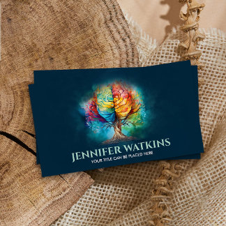 Denkende Zweige - Der Hirnbaum Visitenkarte