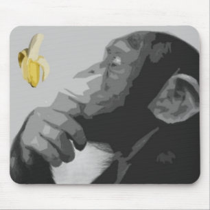 Denkender Affe Mousepad