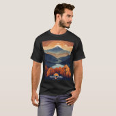 Denkender T - Shirt - KI trifft auf den Smoky-Berg (Vorne ganz)
