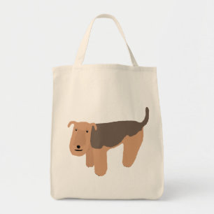 Denkendes Lakeland Terrier (mit Sattel) Tragetasche