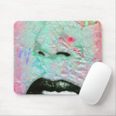 "Denkendes Rosa " Mousepad (Mit Mouse)