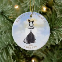 Denkengel Hunde Flügel Foto Keramik