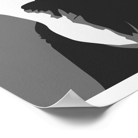 Denker - Bertrand Russell Poster (Ecke)