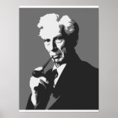 Denker - Bertrand Russell Poster (Vorne)