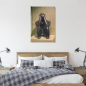 Denker von Cernovoda, Hamangia Kultur Leinwanddruck (Insitu (Schlafzimmer))