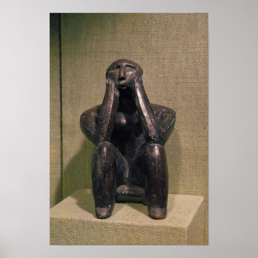 Denker von Cernovoda, Hamangia Kultur Poster (Vorne)