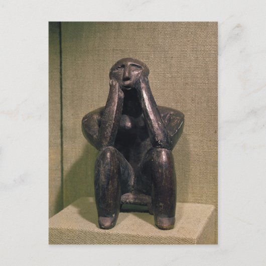 Denker von Cernovoda, Hamangia Kultur Postkarte (Vorderseite)