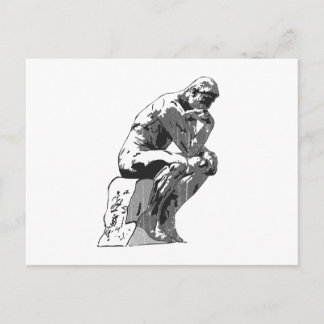 Denkerin Postkarte